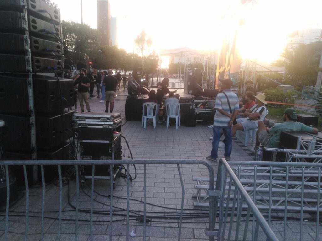 Preparando il concerto