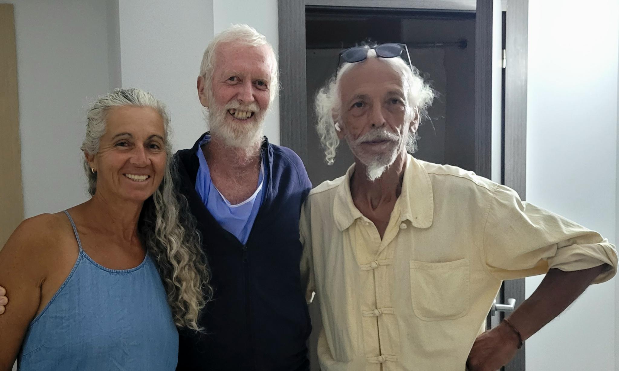 All'ospedale, con la Capitana e Majid, il genio della lampada